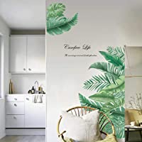decalmile Pegatinas de Pared Planta Tropicales Vinilos Decorativos Hojas Verde Grandes Adhesivos Pared Sala Habitación…